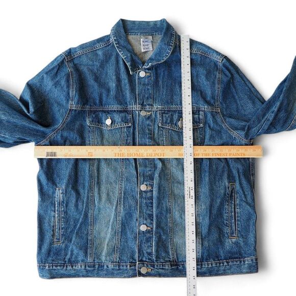 Disney Studios Vintage 90s "Grumpy- Snow White" Denim Jean Jacket Men's XXL - Picture 6 of 11